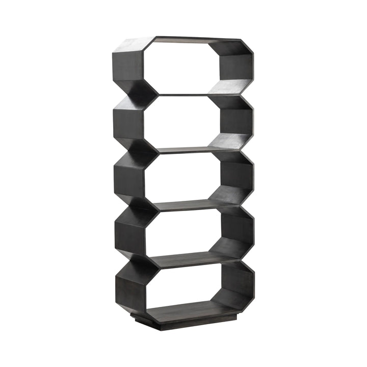 Halston Etagere - AmericanHomeFurniture