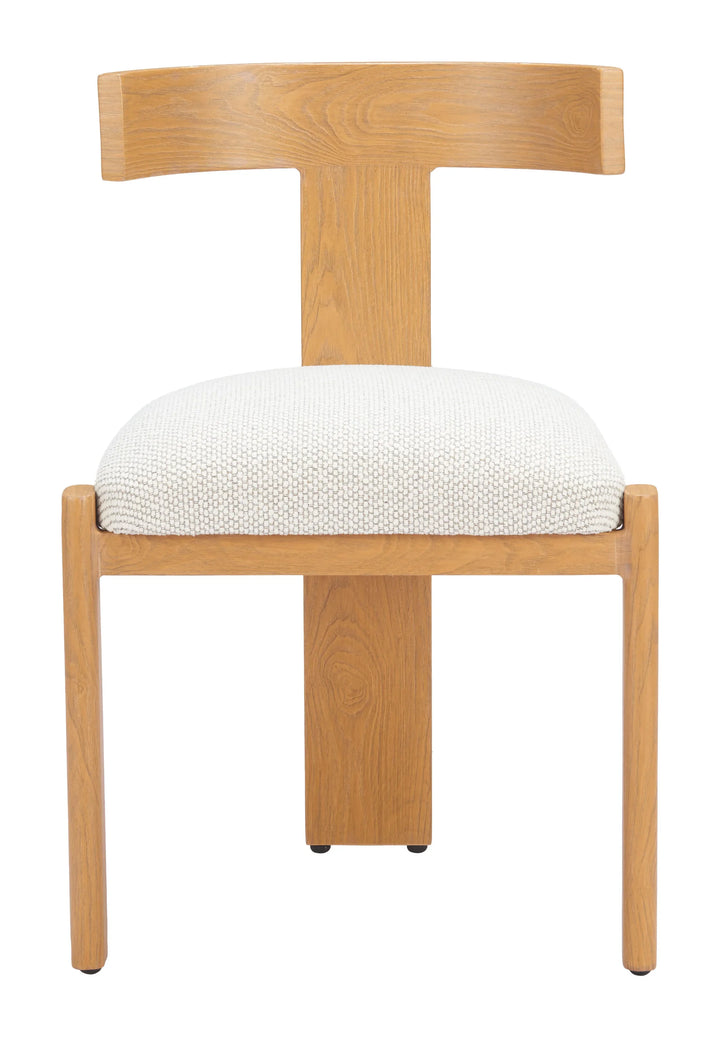 Tiana Dining Chair Natural & Beige - AmericanHomeFurniture