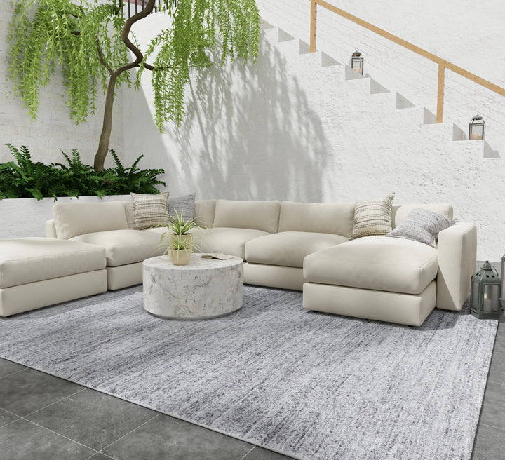 Rectangle/3'6" x 5'6"/Charcoal