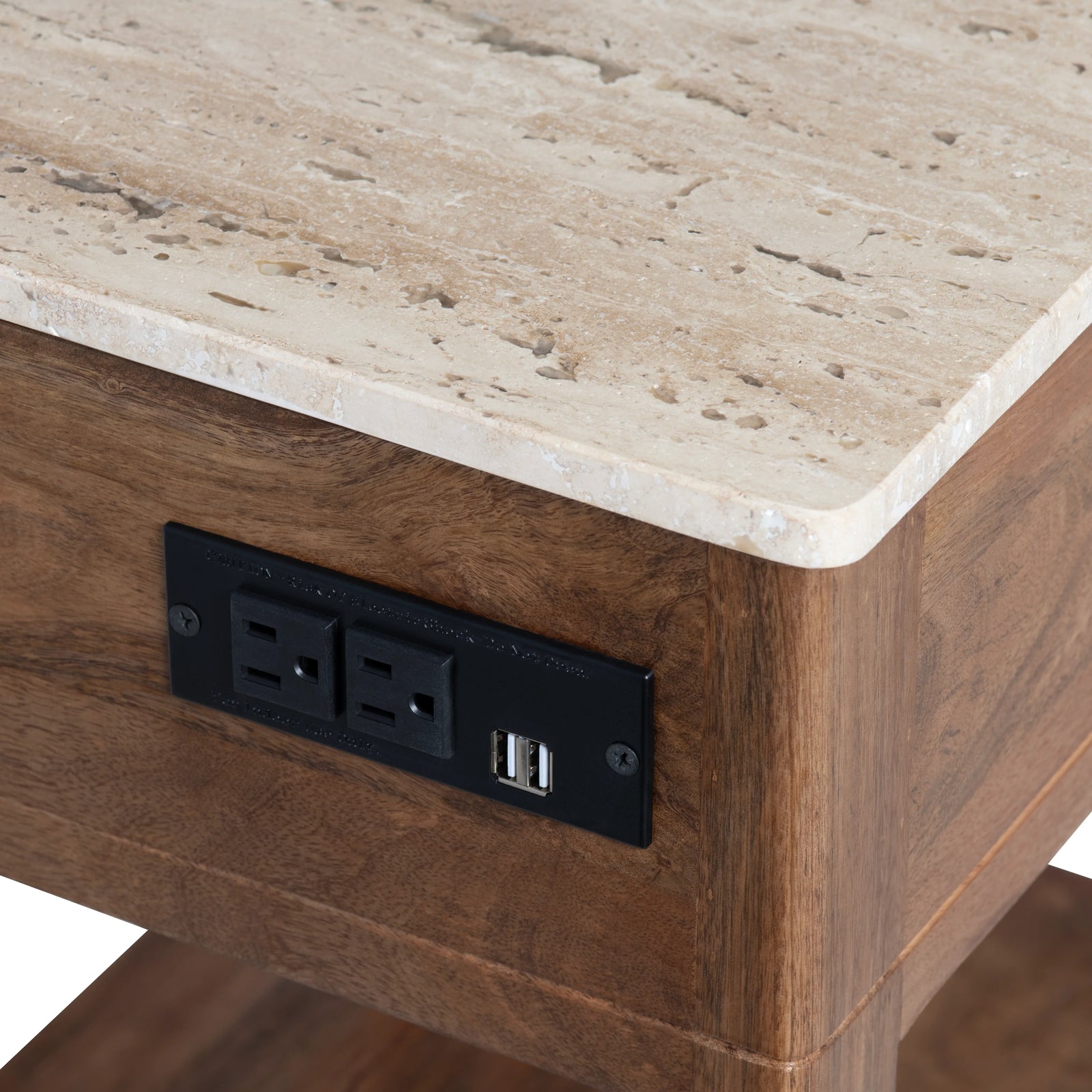 Crestview Collection Liam Side Table Accent Tables