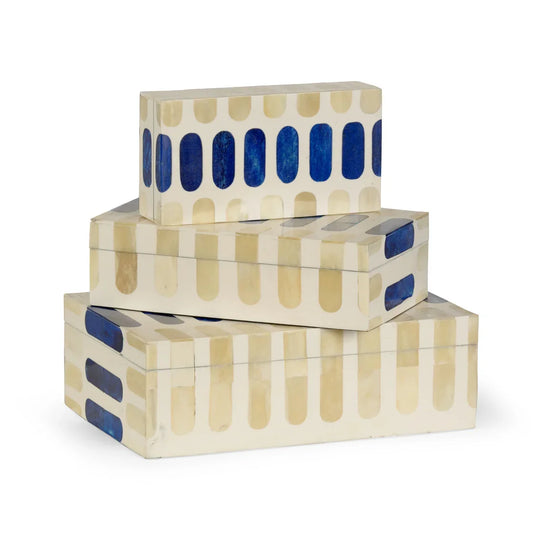 Wildwood Mozart Boxes (S3) DECORATIVE BASKETS + BOXES