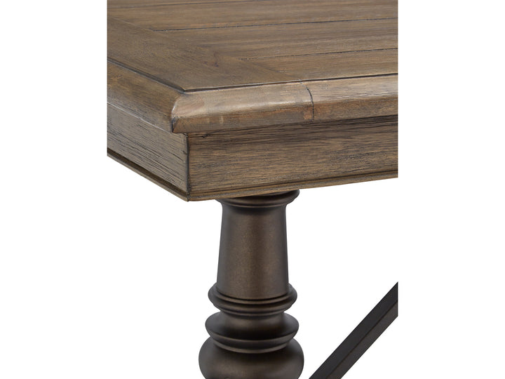 Roxbury Manor Homestead Brown Extendable Rectangular Dining Table - D5011-20