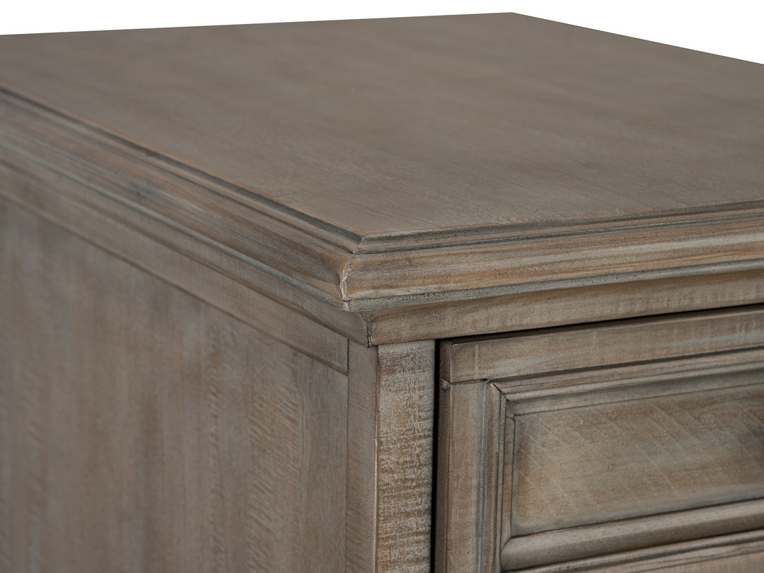 Lancaster Dovetail Grey Rectangular End Table - T4352-03