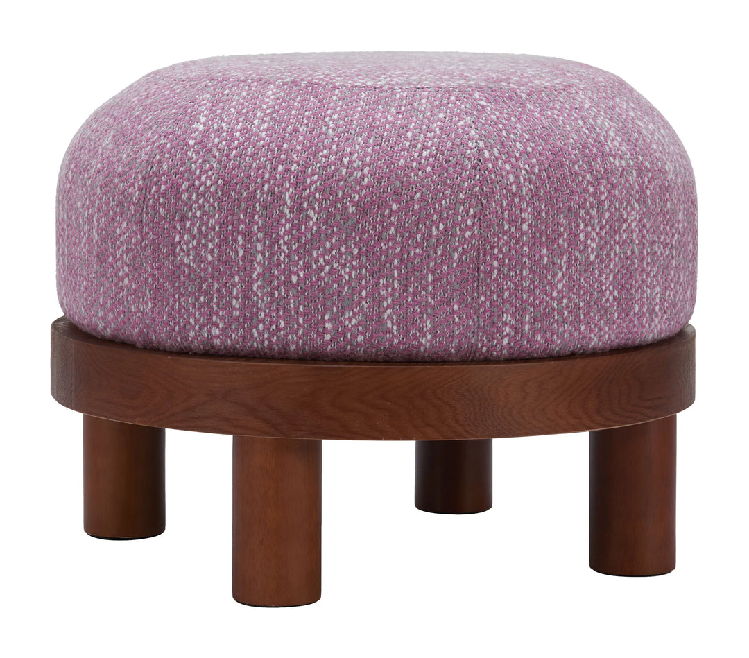 Gome Ottoman Wisteria Purple - AmericanHomeFurniture