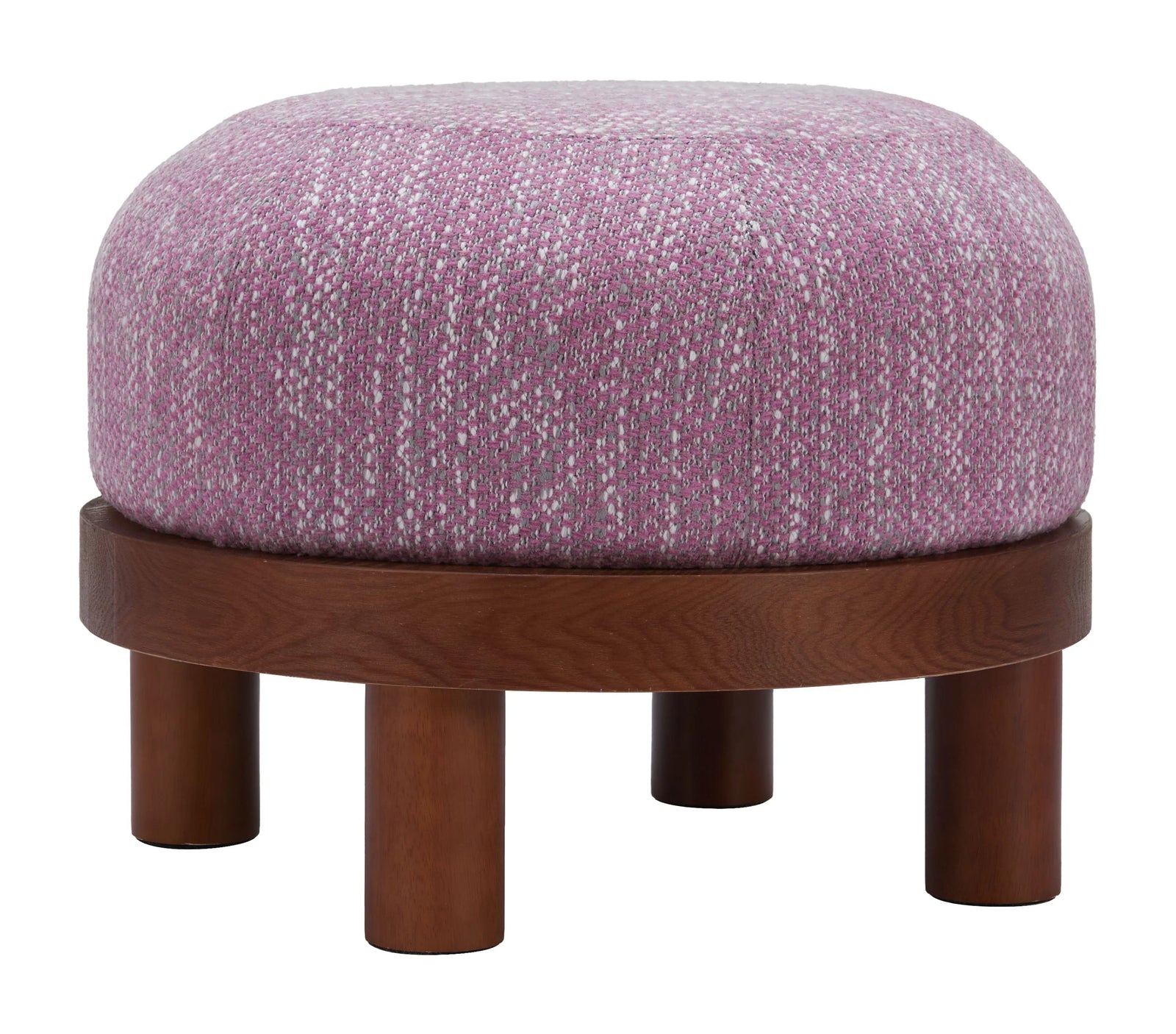 Zuo Gome Ottoman Wisteria Purple OTTOMANS, POUFS, + STOOLS