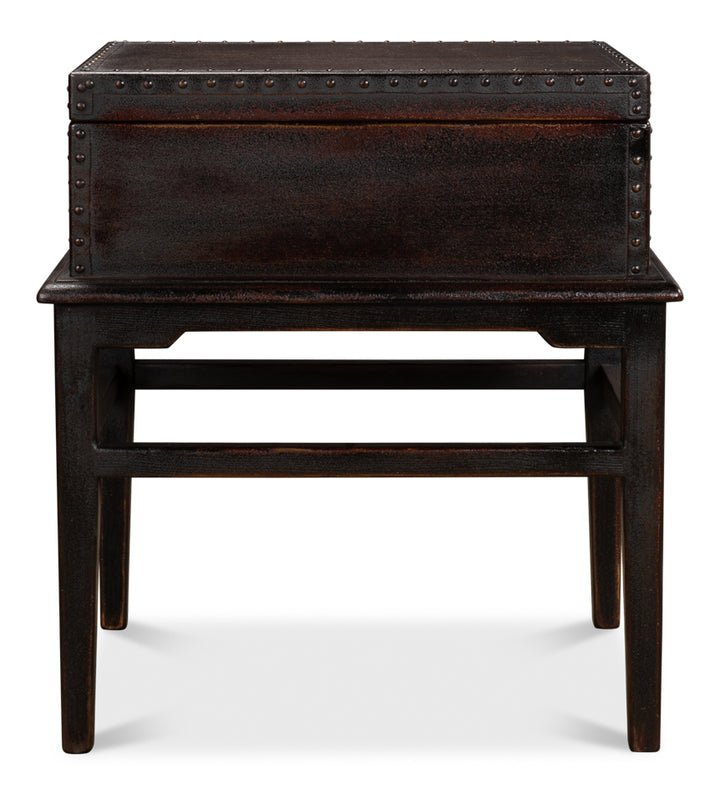 American Home Furniture | Sarreid - Hampton Box On Stand