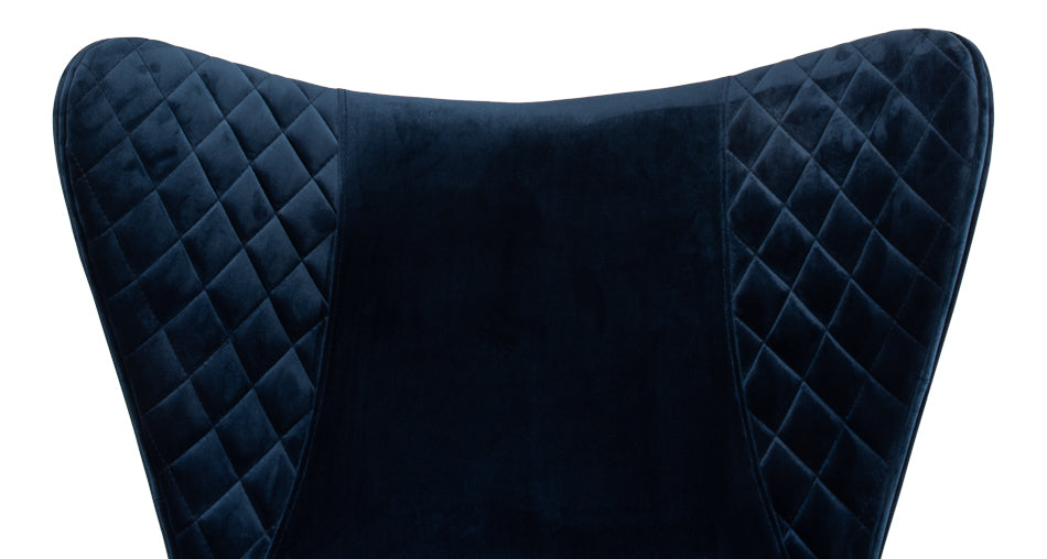 American Home Furniture | Sarreid - Wings Chair - Blue