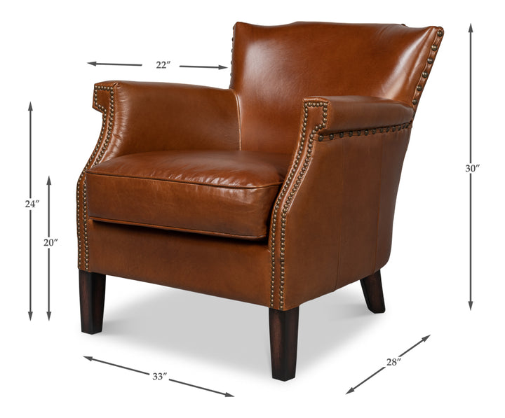 American Home Furniture | Sarreid - Topeka Chair