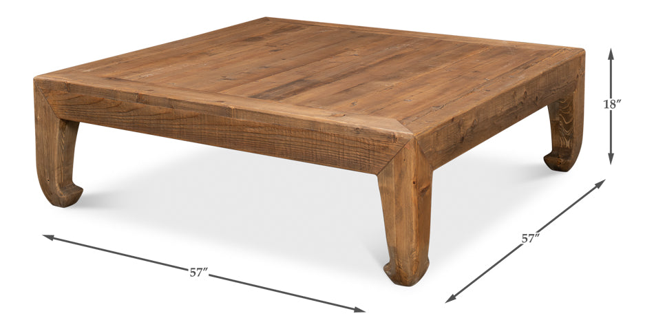 American Home Furniture | Sarreid - Classic Chinese Coffee Table 1