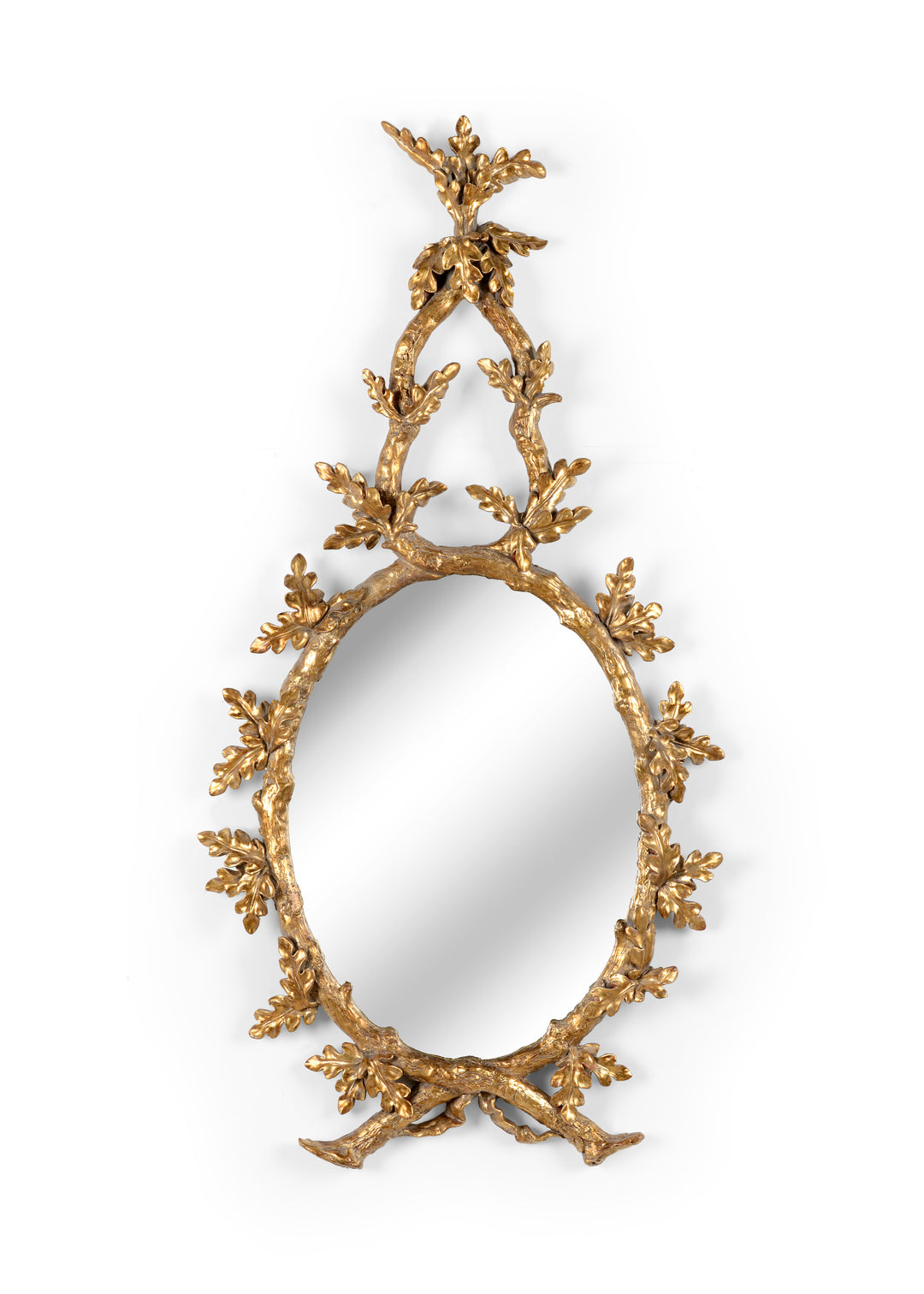 Antique Gold Leaf/Plain/Clear