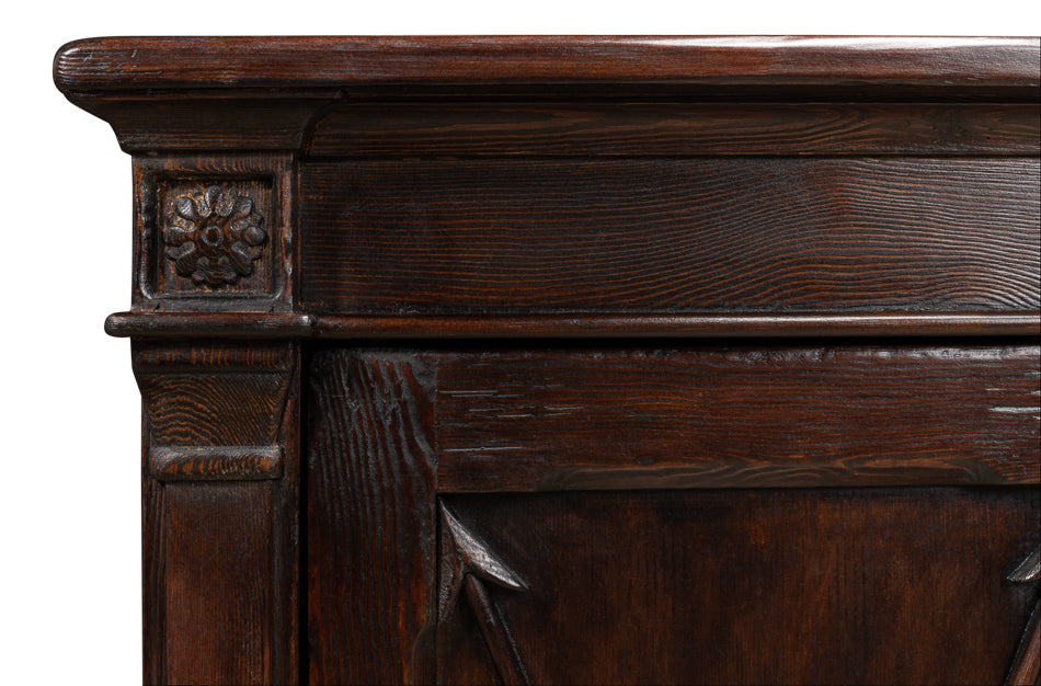 American Home Furniture | Sarreid - Marksman Sideboard - Dark Brown