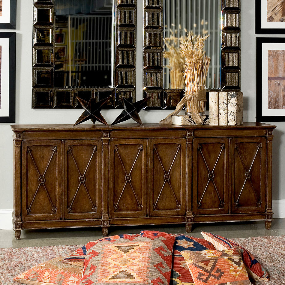 American Home Furniture | Sarreid - Marksman Sideboard - Dark Brown