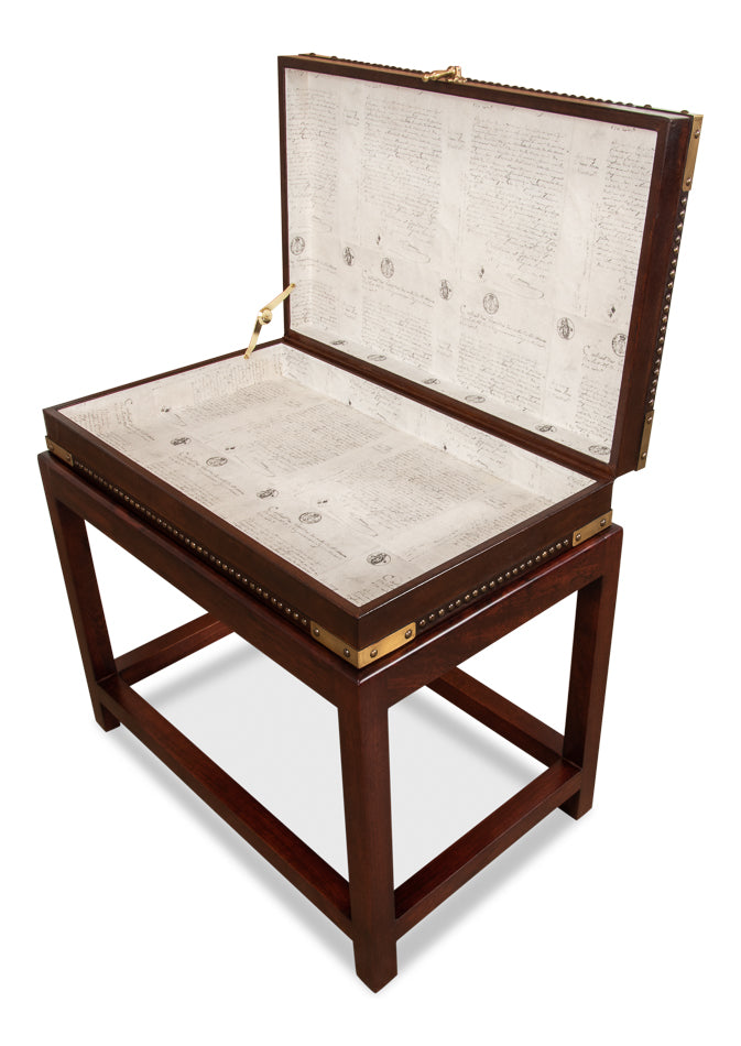American Home Furniture | Sarreid - Winchester Box On Stand