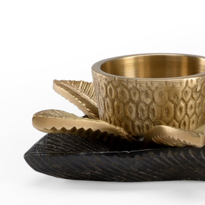 Brass Kat Candlestick - 301903