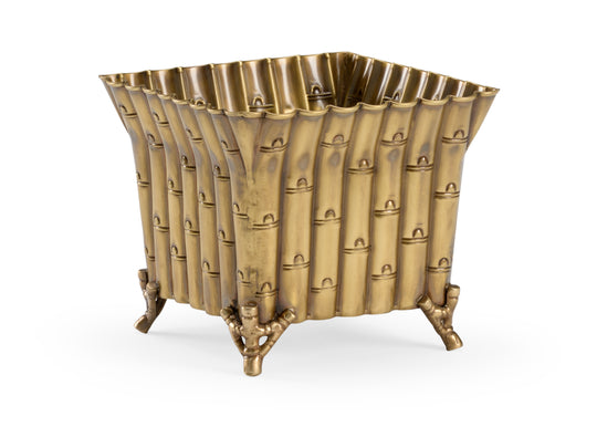 Square Bamboo Planter - 301914