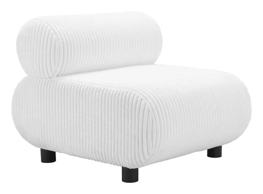 Zuo Rahat Accent Chair White ACCENT + LOUNGE CHAIRS