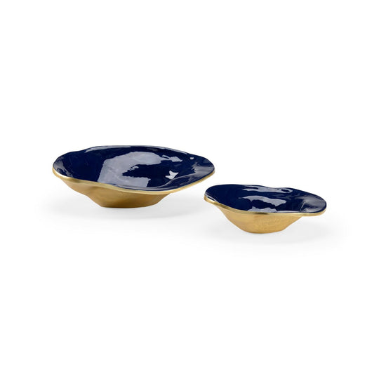 Waving Edge Blue Bowls (S2) - 302013