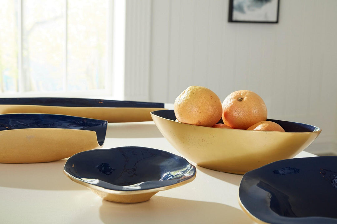 Waving Edge Blue Bowls (S2) - 302013