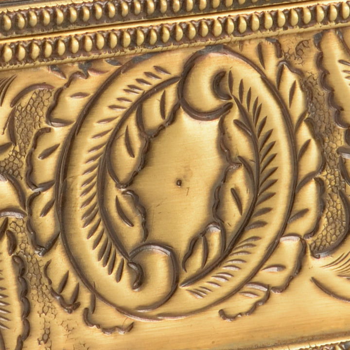 Linville Oaks Brass Box - 302054