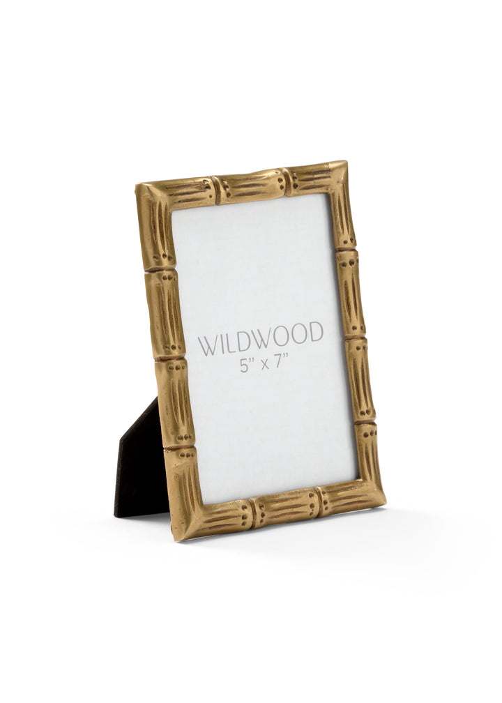 Brass Bamboo Frame (5x7) - 302067
