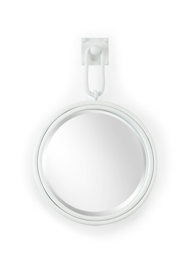 Matte White/Clear/Beveled