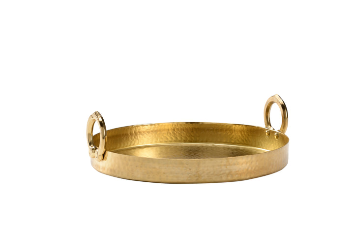 Hammered Serving Tray (Sm) - 302178
