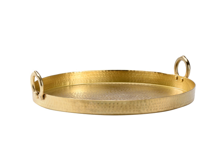 American Home Furniture Wildwood Hammered Serving Tray (Lg)