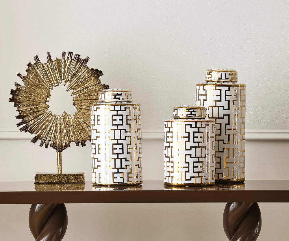 American Home Furniture Wildwood Gold/Brown Ombre Sculpture