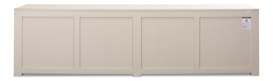 American Home Furniture | Sarreid - Huge Sideboard - Whitewash Finish