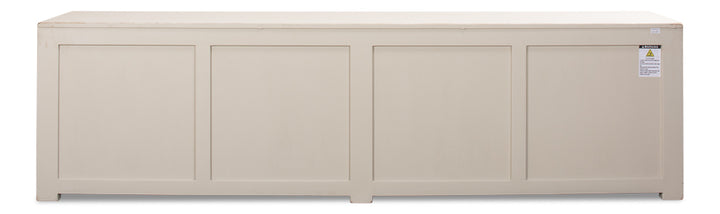 American Home Furniture | Sarreid - Huge Sideboard - Whitewash Finish