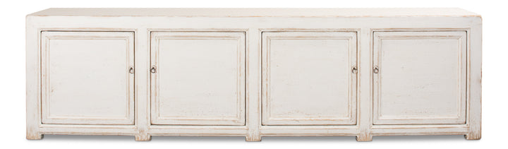 American Home Furniture | Sarreid - Huge Sideboard - Whitewash Finish