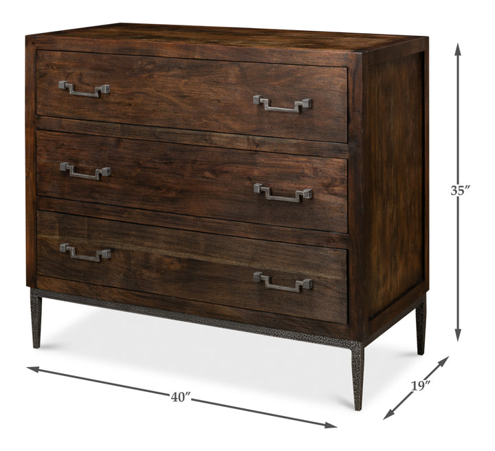 American Home Furniture | Sarreid - Bauhaus Chest Of Drawers