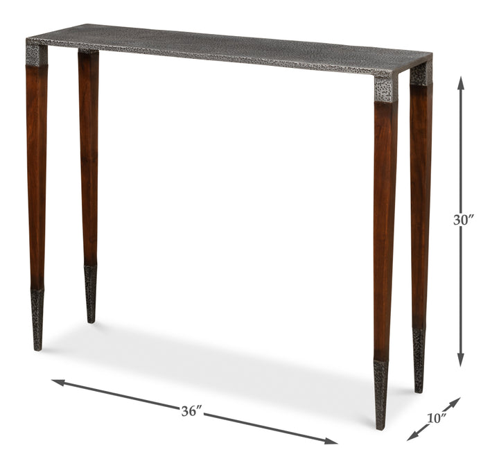 American Home Furniture | Sarreid - Burnford Console Table