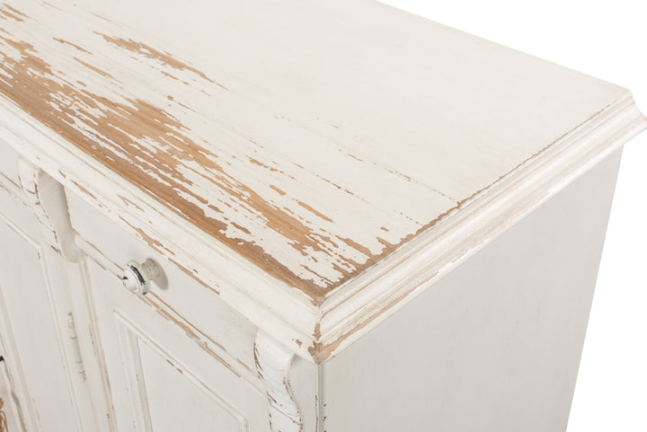 American Home Furniture | Sarreid - White Swan Tall Sideboard