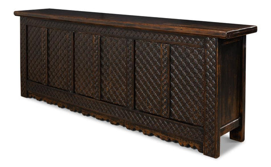 Sarreid Persian Black Sideboard 1 SIDEBOARDS + CREDENZAS