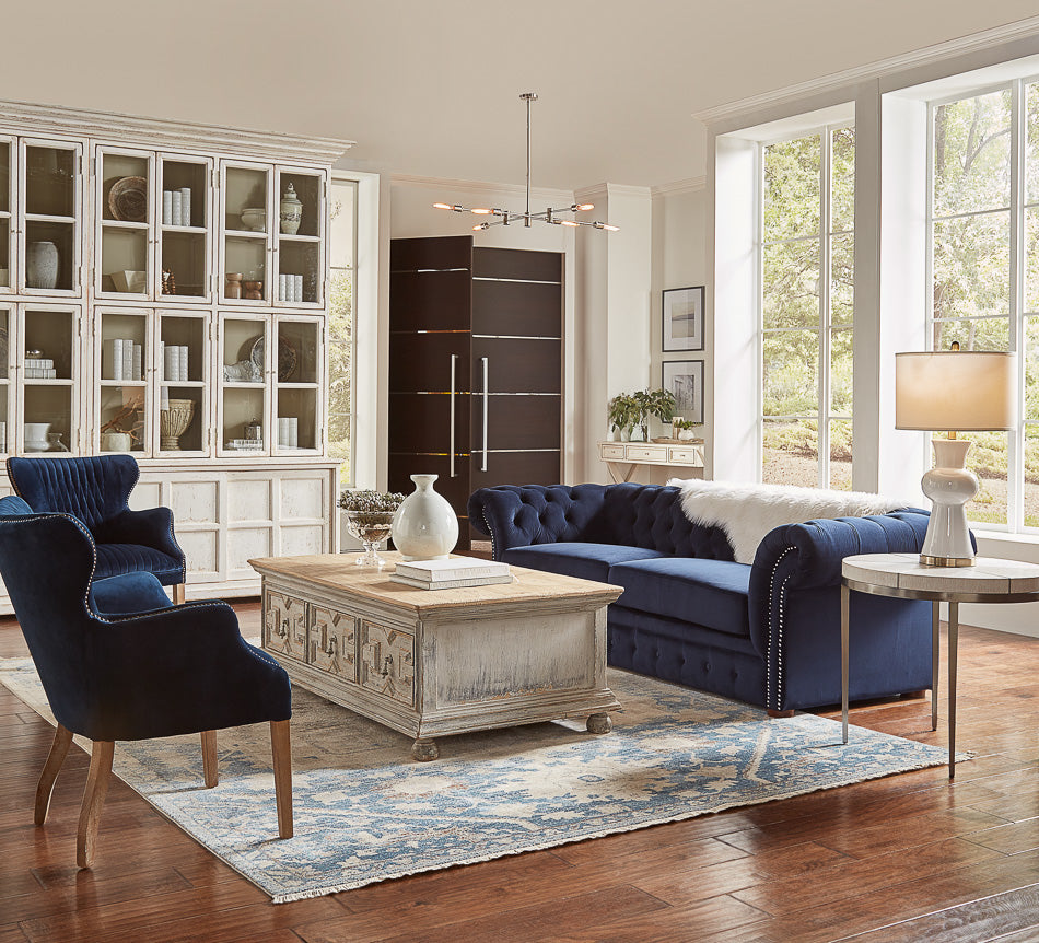 American Home Furniture | Sarreid - Base And Crown Coffee Table