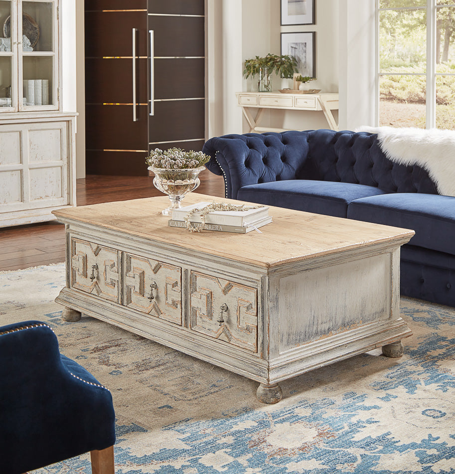 American Home Furniture | Sarreid - Base And Crown Coffee Table