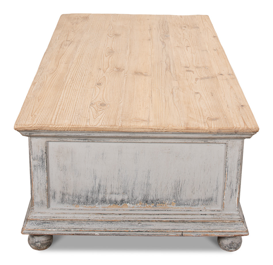 American Home Furniture | Sarreid - Base And Crown Coffee Table