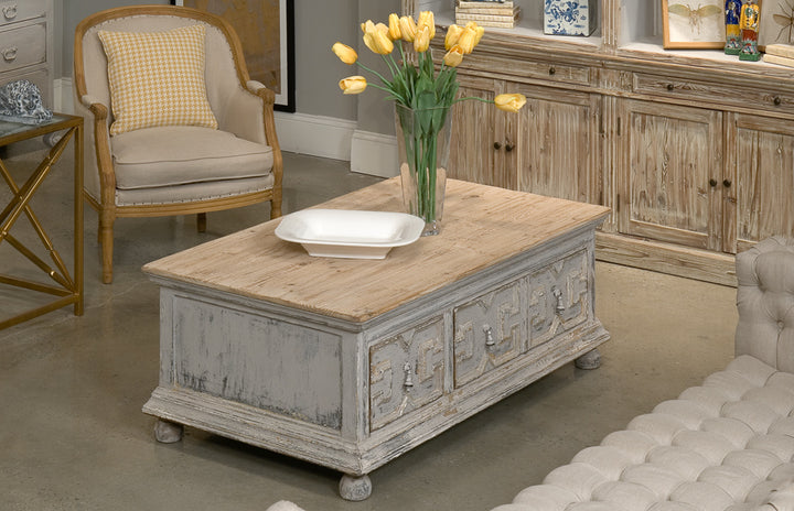 American Home Furniture | Sarreid - Base And Crown Coffee Table