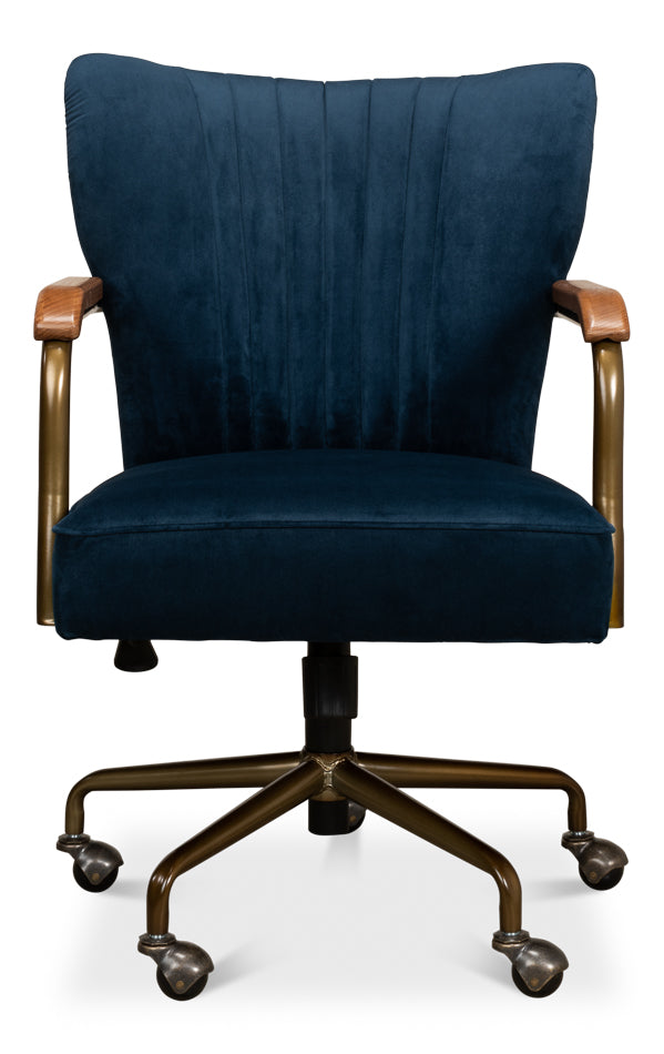 American Home Furniture | Sarreid - Brooks Swivel Chair