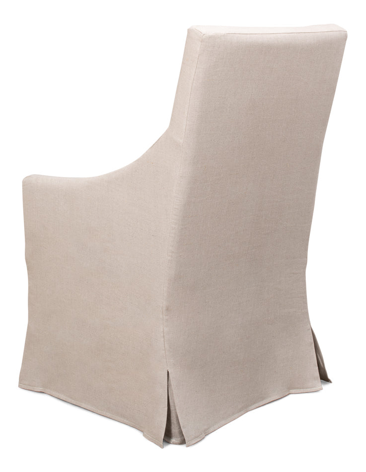 American Home Furniture | Sarreid - Skirted Arm Chair