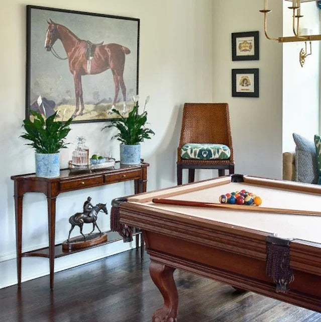 Woven Leather Bar Stool