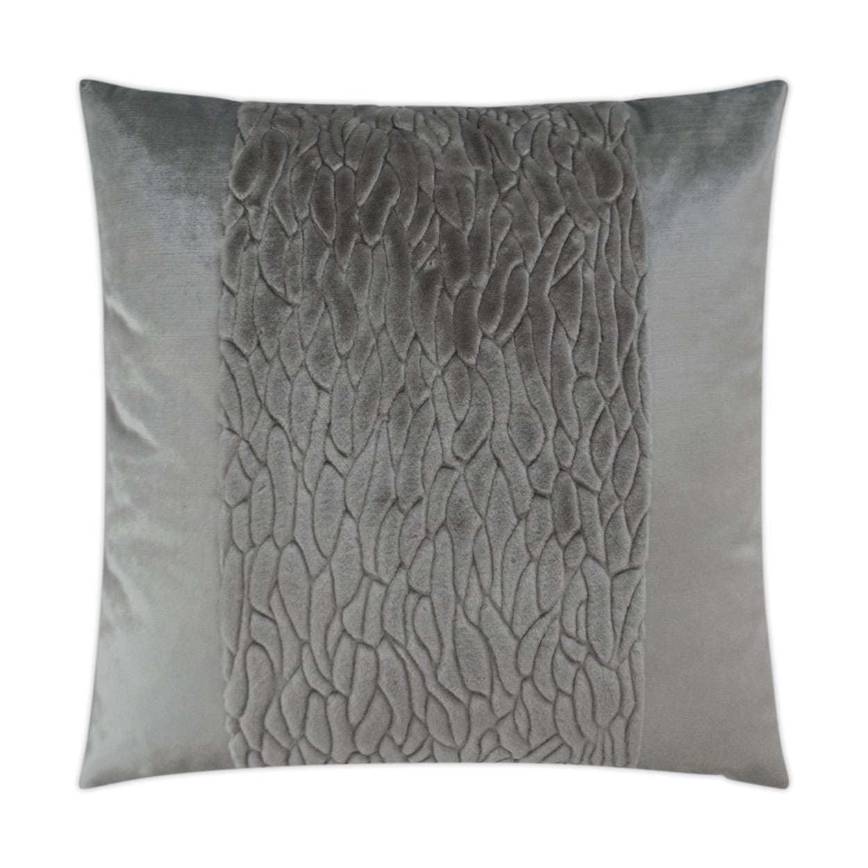 D.V. KAP Home - Callard Band Pillow - 3077-G-2424 | American Home Furniture