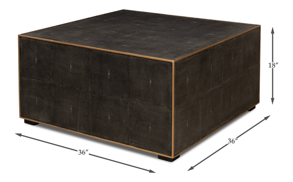 American Home Furniture | Sarreid - Midnight Coffee Table