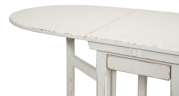 American Home Furniture | Sarreid - Charlie's Woodenhinge Dropleaf Table