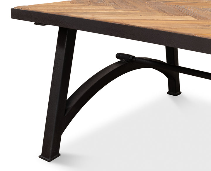 American Home Furniture | Sarreid - Detroit Coffee Table