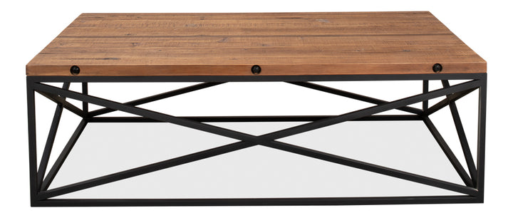 American Home Furniture | Sarreid - Dockworker Board Coffee Table