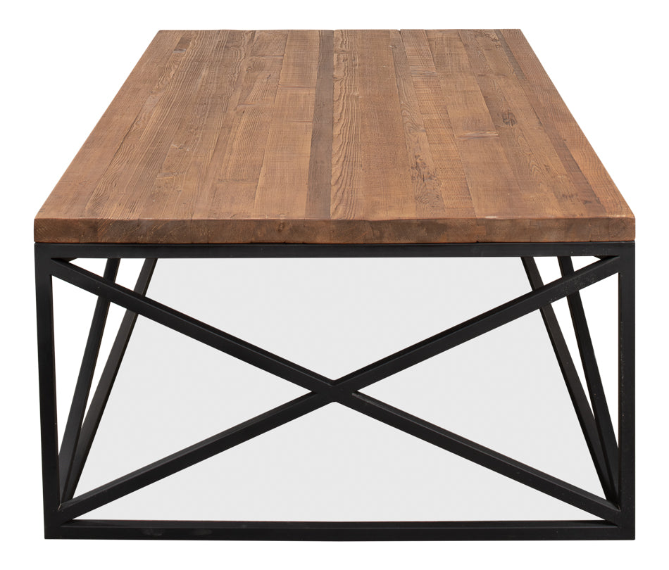 American Home Furniture | Sarreid - Dockworker Board Coffee Table