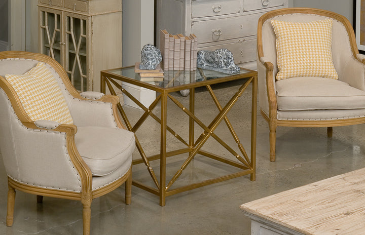 American Home Furniture | Sarreid - Neo Classical Side Table