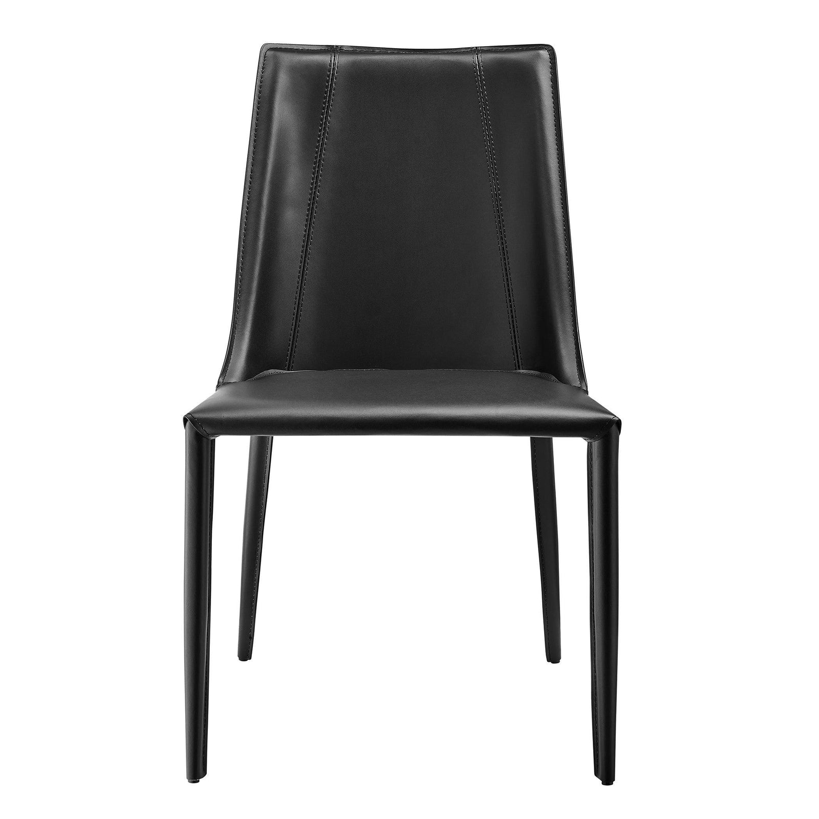 Euro Style Kalle Side Chair in Black - Set of 1 DINING CHAIRS